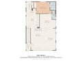 This detailed floor plan shows your spacious layout with an open living area, full kitchen, primary bedroom, and two bathrooms.