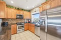 Cook your favorite meals in this well-equipped kitchen with stainless steel appliances, granite counters, and natural light streaming through the window. Everything you need to feel right at home.