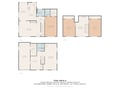 Multi-level floor plan showcasing spacious bedrooms, open living areas, and modern amenities across three thoughtfully designed floors.