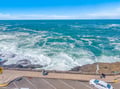 Stunning oceanfront location with direct access to pristine turquoise waters and dramatic coastline views.