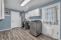 Your dedicated laundry room features modern machines and ample storage, making extended stays effortless and comfortable.