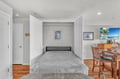 Your cleverly designed Murphy bed folds seamlessly into the wall, maximizing space for both restful sleep and daytime activities.