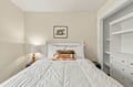 Sink into this cozy bedroom with soft linens and thoughtful details, where restful sleep awaits you after a day of adventure.