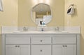 Freshen up at your dual-sink vanity with fluffy towels, premium toiletries, and bright, flattering lighting to start your day feeling refreshed and ready.