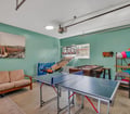 Game Room: Pingpong, arcade basketball and recreation area.