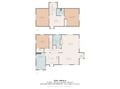 Detailed floor plan shows the spacious layout of your two-story retreat, with multiple bedrooms, bathrooms, and generous living areas.