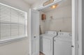 Your dedicated laundry nook makes packing light a breeze with full-size washer and dryer at your fingertips.