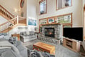 Spacious living room