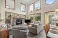 Comfortably furnished living room