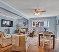 Main Cottage: Cozy alternate living and dining view.