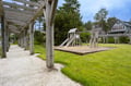Charming coastal community with dedicated playground where your little ones can play safely while you relax nearby.