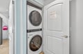 Your private in-unit laundry closet keeps your wardrobe fresh and travel light throughout your stay.