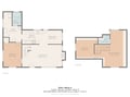 Explore your spacious home's thoughtful layout spanning two floors with bedrooms, full kitchen, and comfortable living spaces.