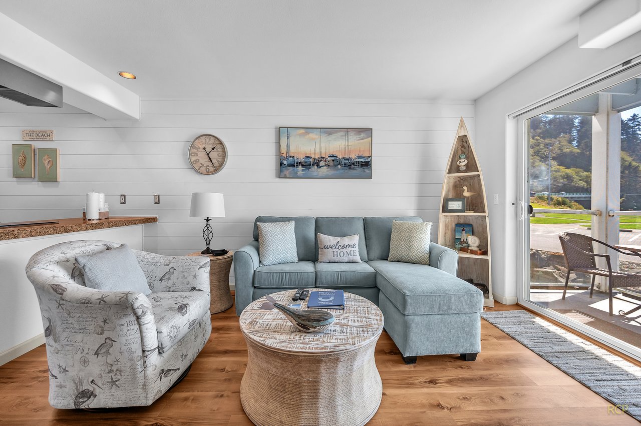 Living Room with Seating, Waters Edge 104