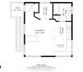 Detached Surf Shack floor plan.