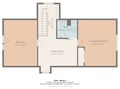 Review the spacious floor plan featuring two comfortable bedrooms, a family room, and full bath - perfect for planning your stay.