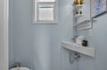 2nd story half bath