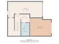 This level features a roomy garage, a spacious hall, a cozy bedroom with generous dimensions, and a convenient full bath with tub.