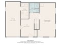 This detailed floor plan reveals your vacation home's thoughtful layout with spacious family room, utility area, and convenient garage access.