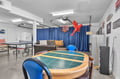 Your private game room is ready for endless fun—challenge your friends at ping pong, sink into the comfy lounge for movies, or gather around the game table for a friendly tournament.