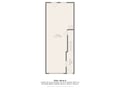 Clear floor plan showing the garage level with convenient access and storage space for your stay.