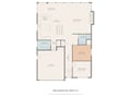 Review the detailed floor plan to envision your spacious vacation rental's layout and room arrangements.