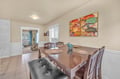 Dining area perfect for shared meals and gatherings.
