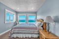 Wake up to stunning ocean views from your comfortable bed, where gentle sea breezes and endless blue horizons create the perfect coastal retreat.