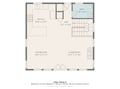 This thoughtfully designed floor plan shows your main living level with an open kitchen, generous dining area, and bright living room—everything you need to feel at home.
