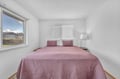 Sink into your cozy bedroom retreat with soft linens and peaceful mountain views from your window.