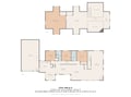 Review the complete layout with room dimensions and square footage details to envision your stay.
