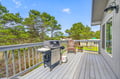 Fire up the grill on your private deck and savor outdoor dining surrounded by lush trees and peaceful views.
