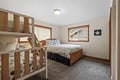 Bunk room with Queen Bed