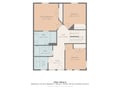 This thoughtfully designed floor plan showcases three comfortable bedrooms and two full baths arranged for convenience and privacy across 1978 square feet.