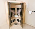 Step into your private infrared sauna for ultimate relaxation and rejuvenation after your day of exploring.