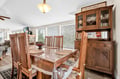 Gather around this beautiful wooden dining table where memorable meals await your family and friends.