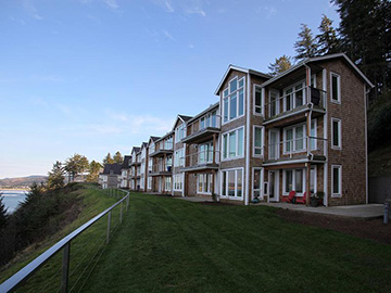 Whaler's Point condos in Seaside, Oregon.